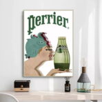 manifesto vintage perrier