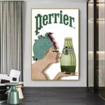 manifesto vintage perrier