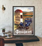 poster vintage peugeot 2