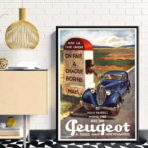 poster vintage peugeot 2