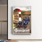 poster vintage peugeot 2