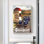 poster vintage peugeot 2