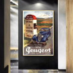 poster vintage peugeot 2