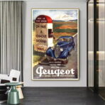 poster vintage peugeot 2