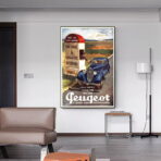 poster vintage peugeot 2
