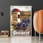 poster vintage peugeot 2