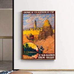 poster vintage algeria 2