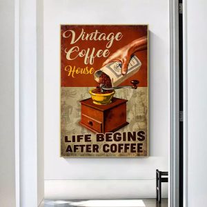 poster vintage coffee