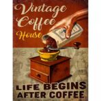 poster vintage coffee