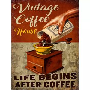 poster vintage coffee