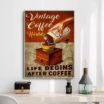 poster vintage coffee