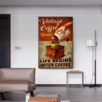 poster vintage coffee