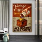 poster vintage coffee