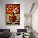 poster vintage coffee