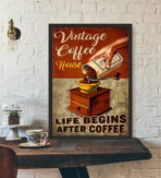 poster vintage coffee