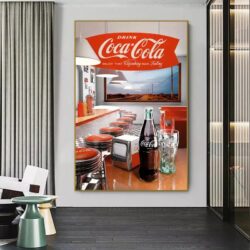 manifesto vintage della coca cola 2