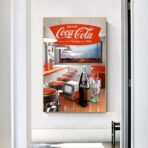 manifesto vintage della coca cola 2