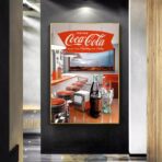 manifesto vintage della coca cola 2