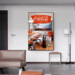 manifesto vintage della coca cola 2