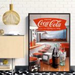 manifesto vintage della coca cola 2