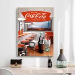manifesto vintage della coca cola 2
