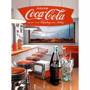 manifesto vintage della coca cola 2