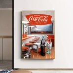manifesto vintage della coca cola 2