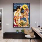 poster vintage delle hawaii