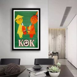 poster vintage kok