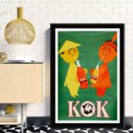 poster vintage kok