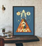 poster vintage della nasa