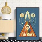 poster vintage della nasa