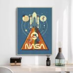 poster vintage della nasa