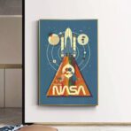poster vintage della nasa