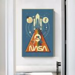 poster vintage della nasa