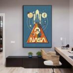 poster vintage della nasa