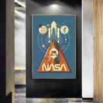 poster vintage della nasa