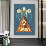 poster vintage della nasa