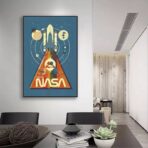 poster vintage della nasa