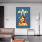 poster vintage della nasa