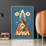 poster vintage della nasa