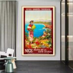 poster vintage bello