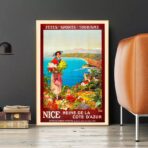 poster vintage bello