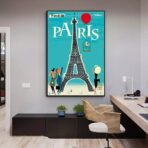 poster vintage parigi