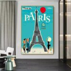 poster vintage parigi