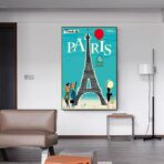 poster vintage parigi