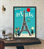 poster vintage parigi