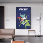 poster vintage a quadretti