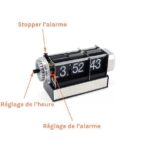 sveglia con flip flap
