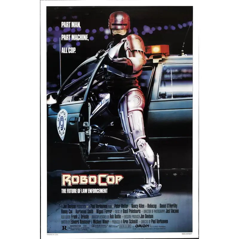 poster robocop 1987 poster robocop 1987